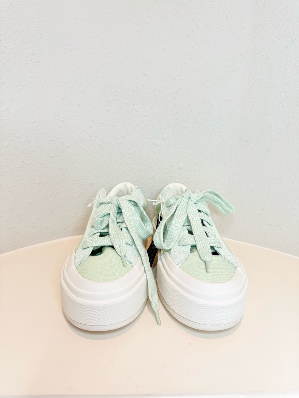 Converse Cruise Mint Green Low Top Platform Unisex Sneakers W 9 M 7.5 NEW - Picture 10 of 16